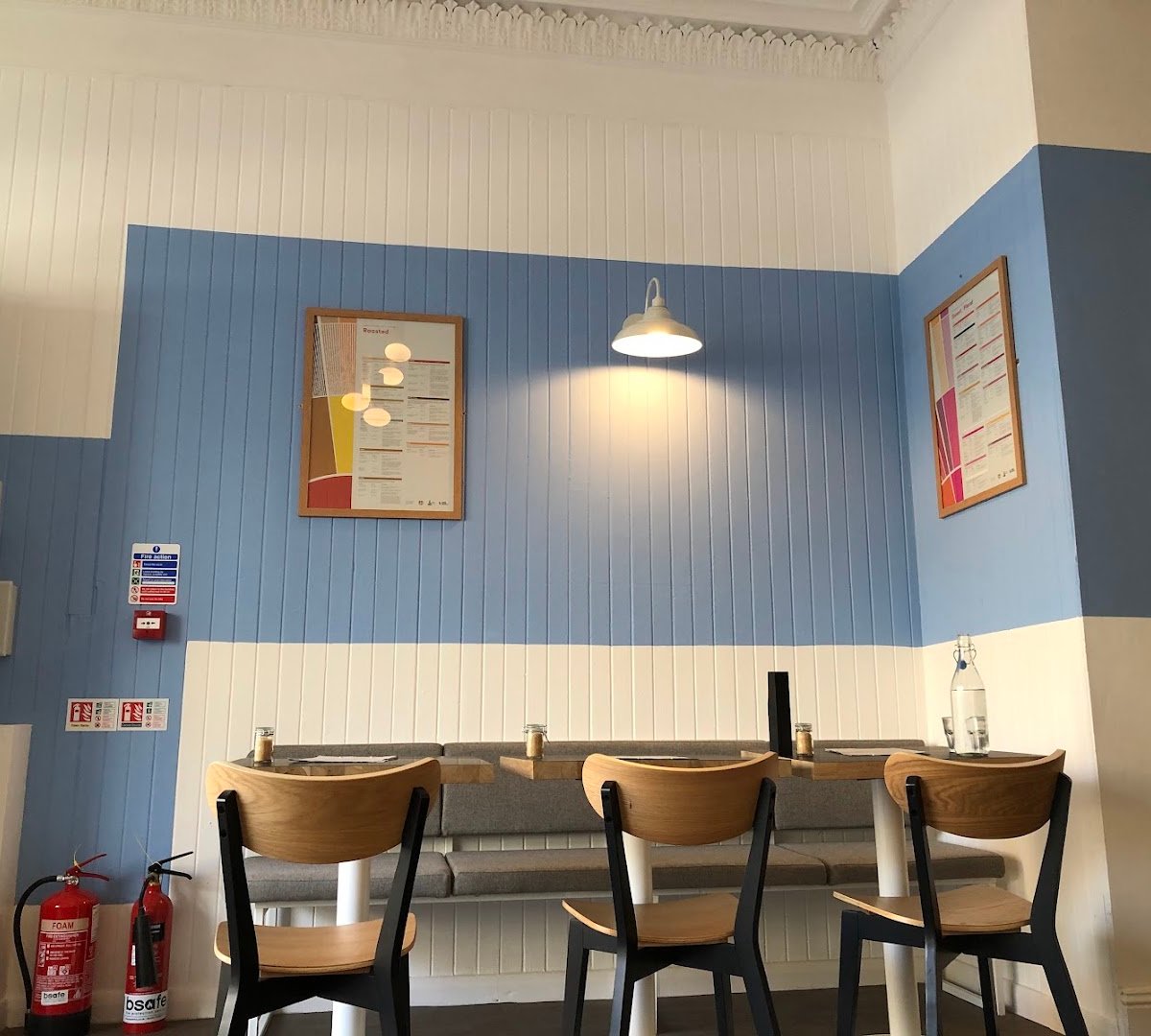 Interior of Machina Coffee - Marchmont Cafe, specialty coffee shop in Edinburgh