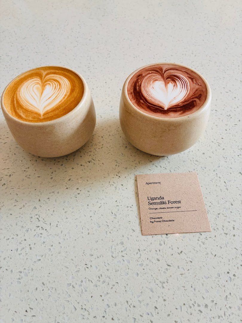 Coffee at Apartment Coffee, specialty coffee shop in Singapore