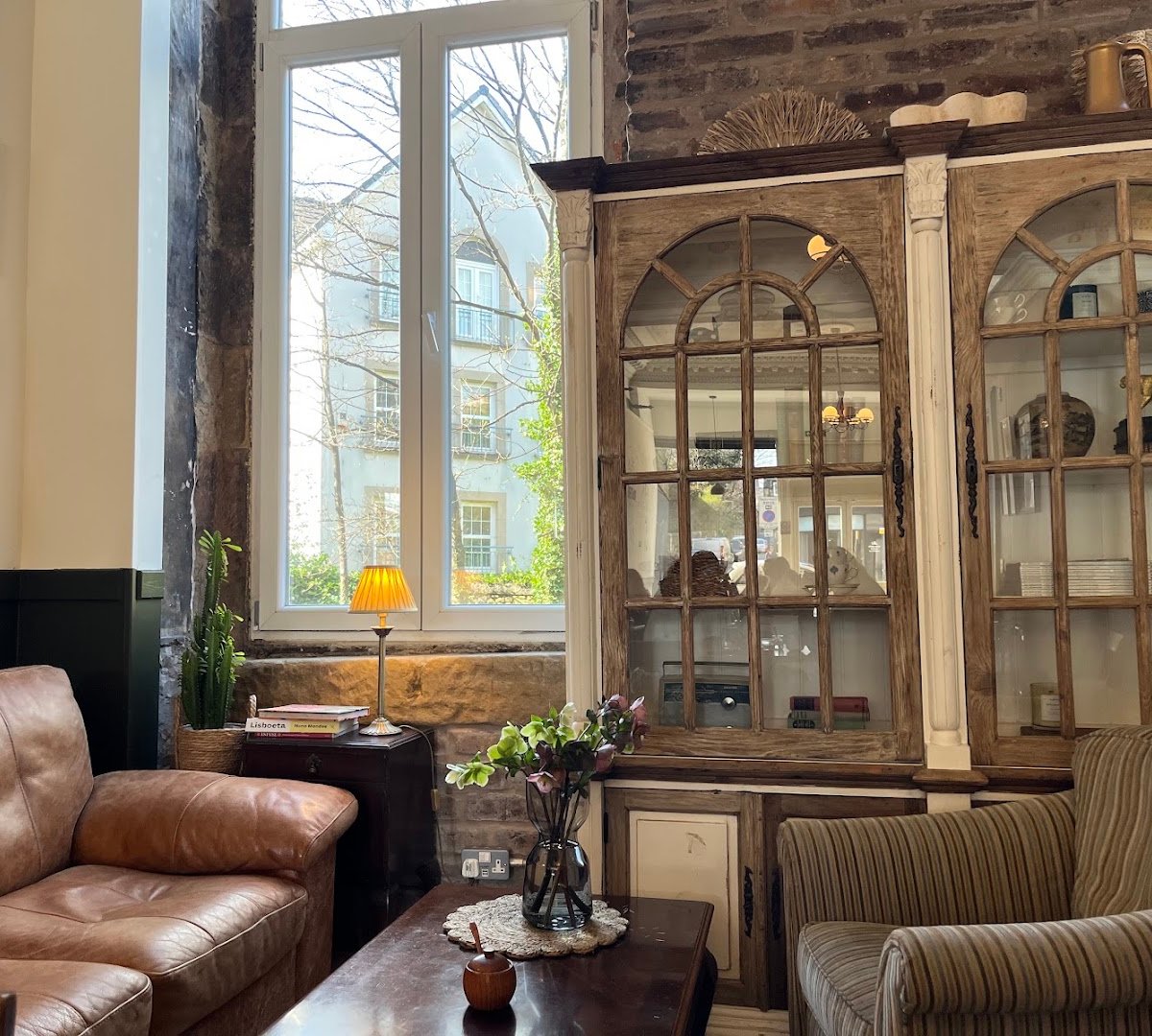 Interior of Roasters - Artisan Cafe, specialty coffee shop in Edinburgh