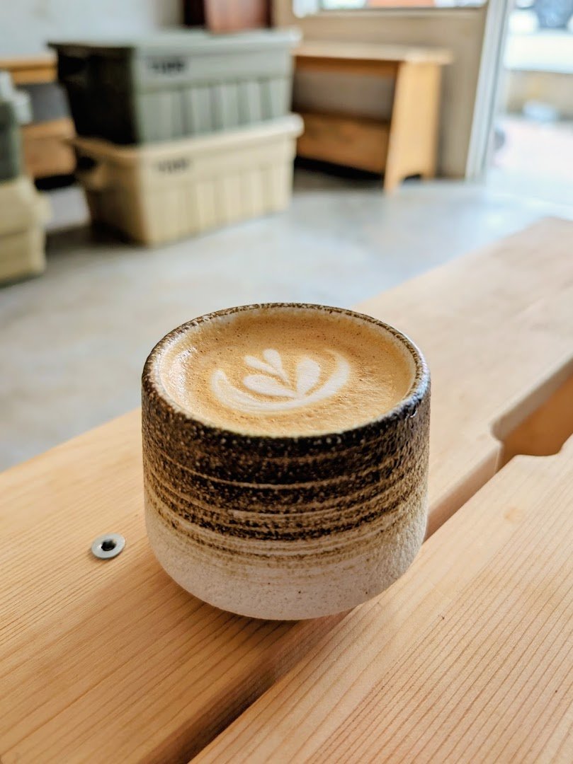 Coffee at Grey Area Coffee Roasters, specialty coffee shop in Singapore