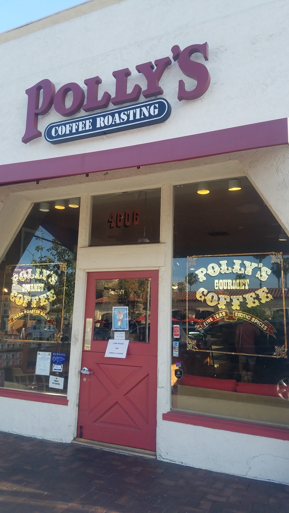 Storefront of Sheldrake Coffee Roasting, specialty coffee shop in Los Angeles