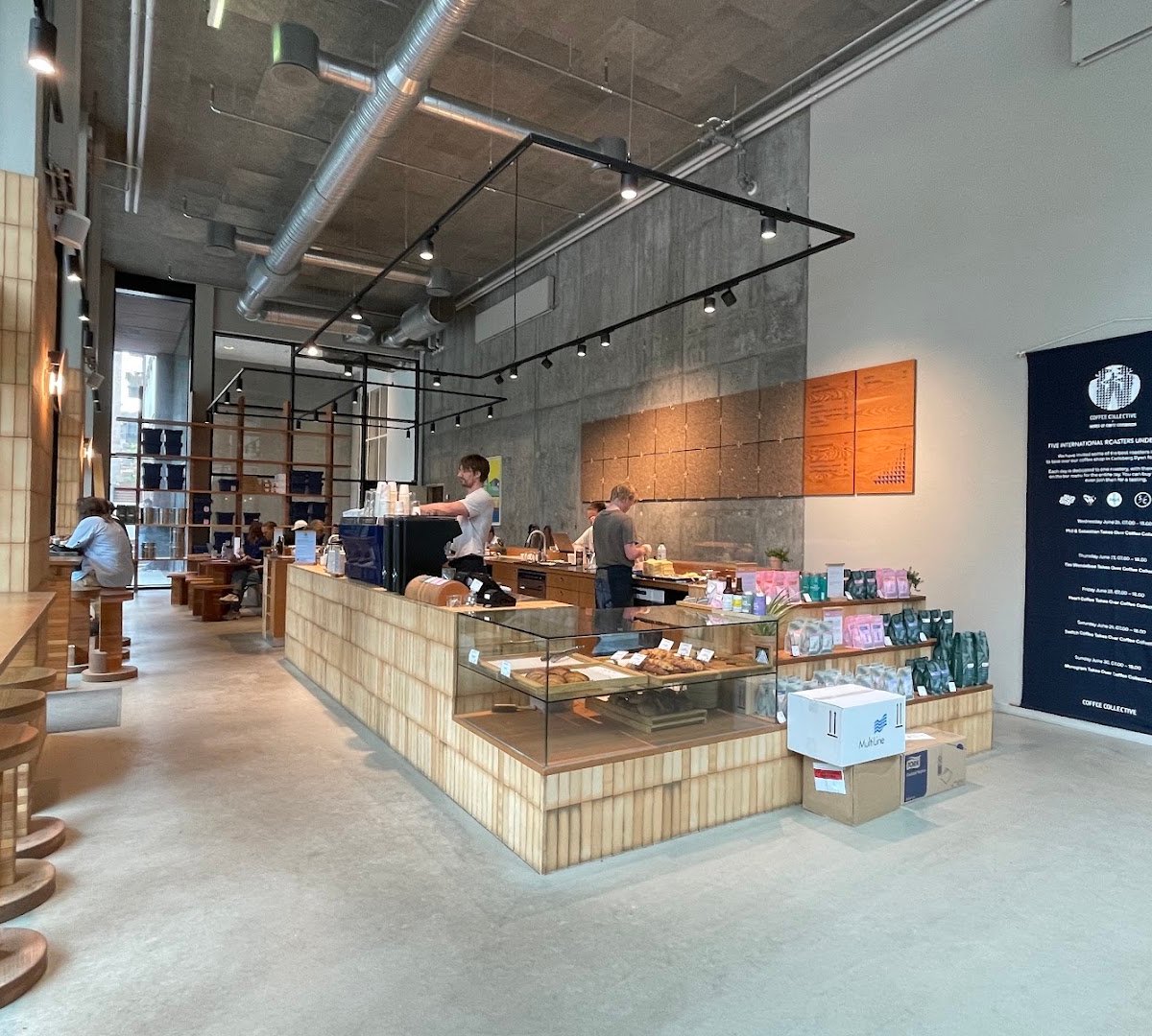 Coffee Collective Carlsberg Byen specialty coffee shop in Copenhagen - photo 4