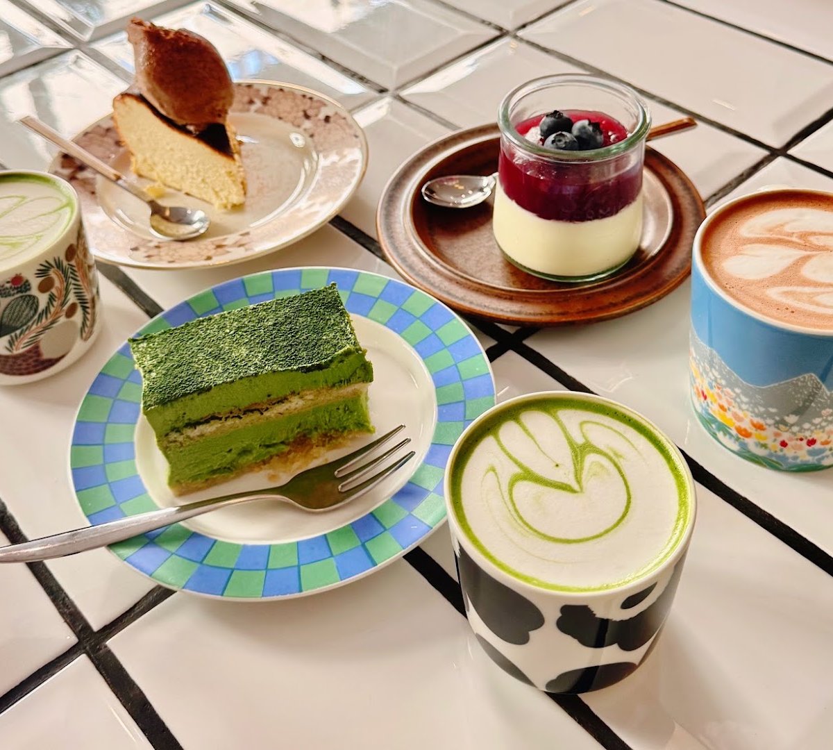 Coffee at Andante Coffee, specialty coffee shop in Helsinki