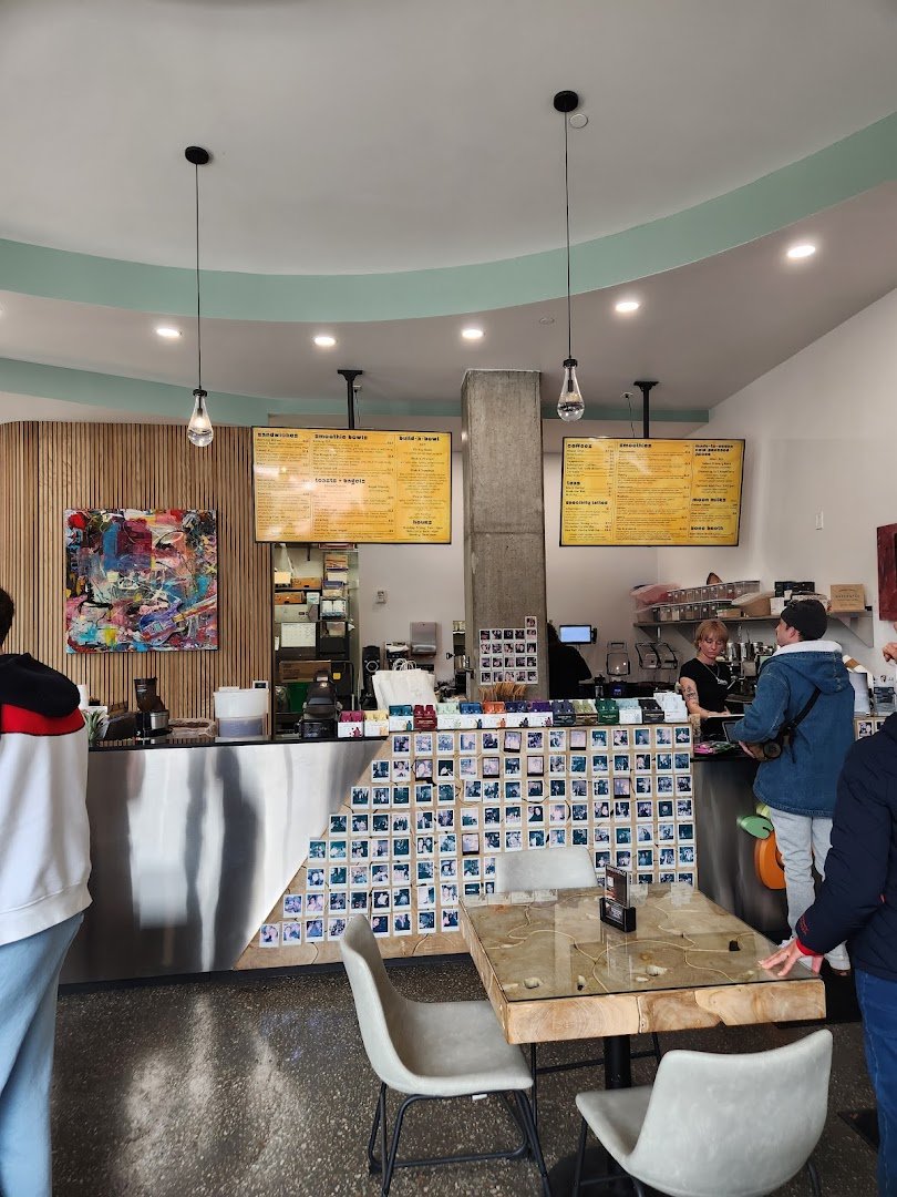 Interior of PureFyx Health Bar, Coffee Shop & Juicery, specialty coffee shop in Cleveland