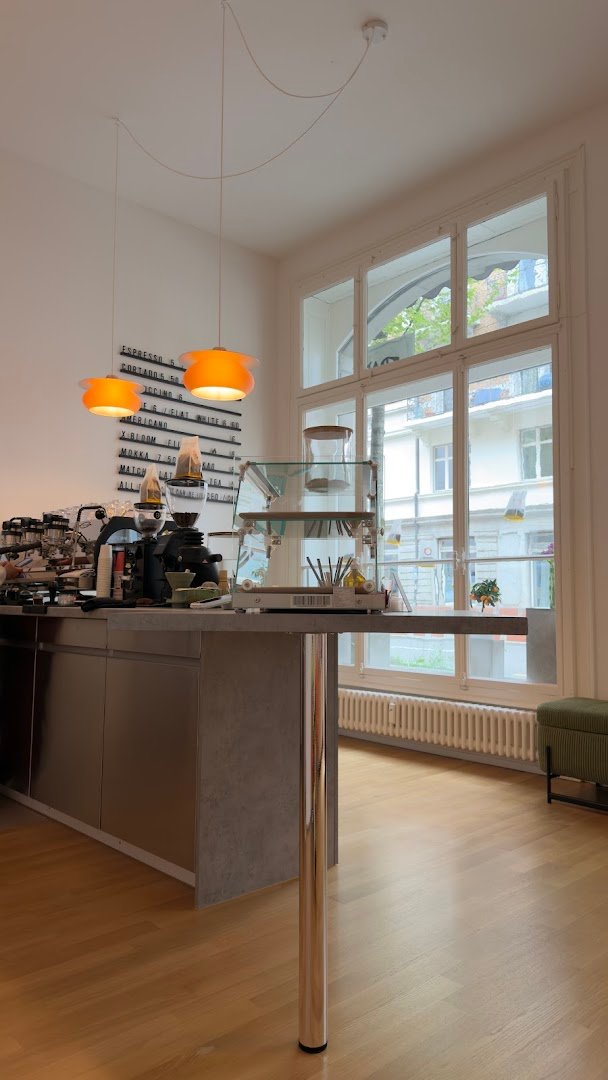 Interior of ANOTHER Cafe & Concept Store, specialty coffee shop in Zurich