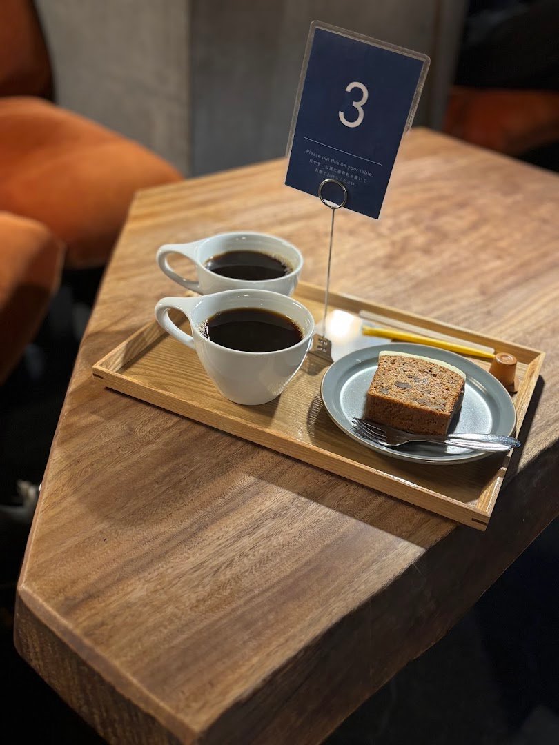 Coffee at Berth Coffee, specialty coffee shop in Tokyo