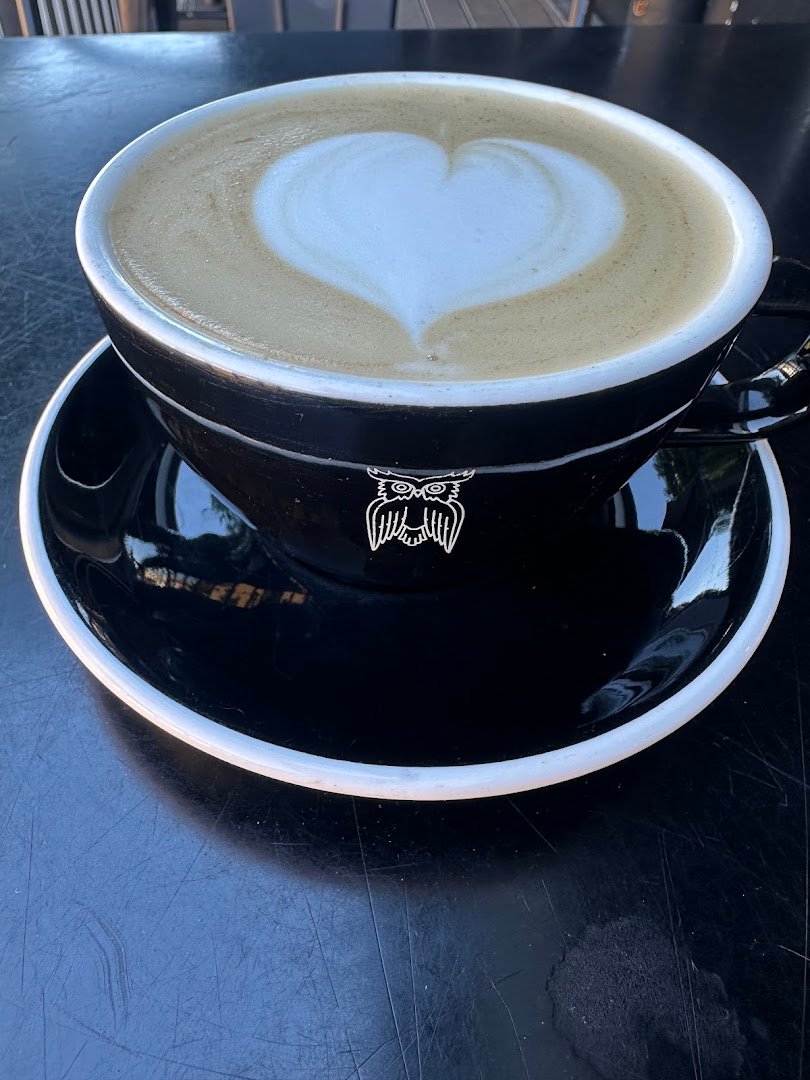 Coffee at James Coffee Co., specialty coffee shop in San Diego