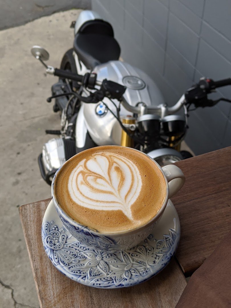 Coffee at James Coffee Co., specialty coffee shop in San Diego