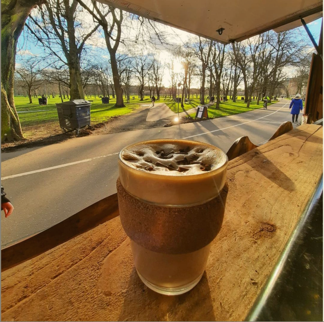 Coffee at Uplands Roast, specialty coffee shop in Edinburgh