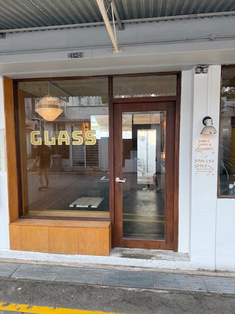 Storefront of Glass Roasters, specialty coffee shop in Singapore