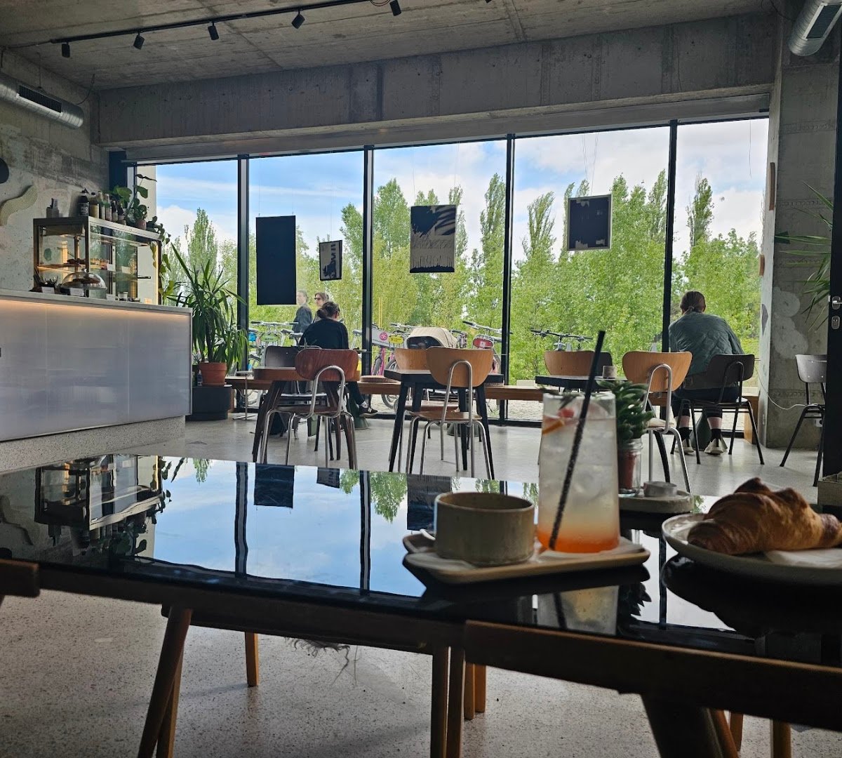 Interior of Ye's kafe | wine, specialty coffee shop in Prague
