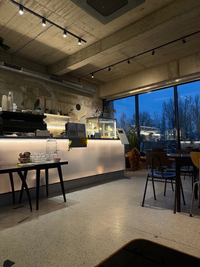 Interior of Ye's kafe | wine, specialty coffee shop in Prague