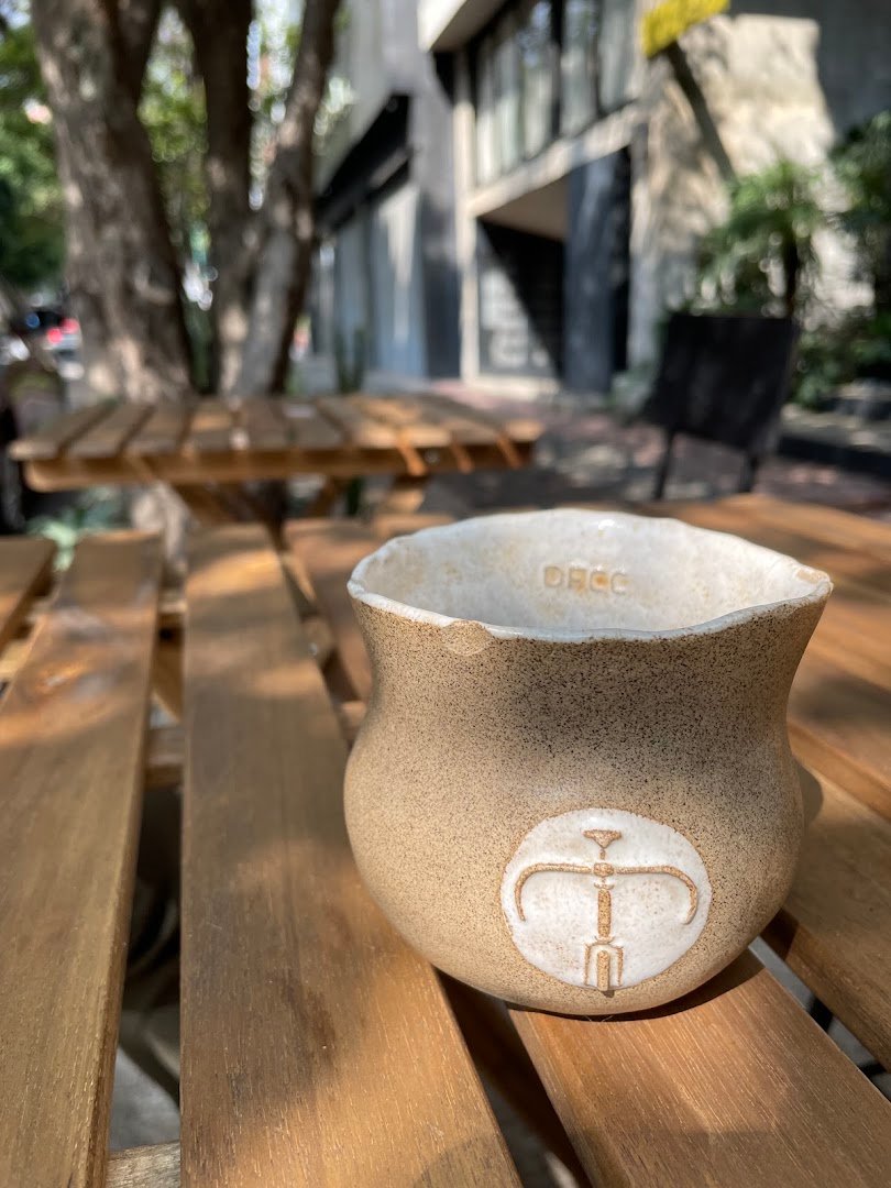 Coffee at Distrito Fijo Club de Ciclismo, specialty coffee shop in Mexico City