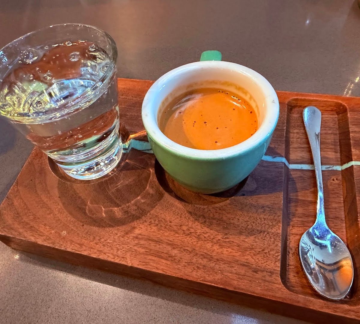 Coffee at Revel 77 Coffee Roasting, specialty coffee shop in Spokane