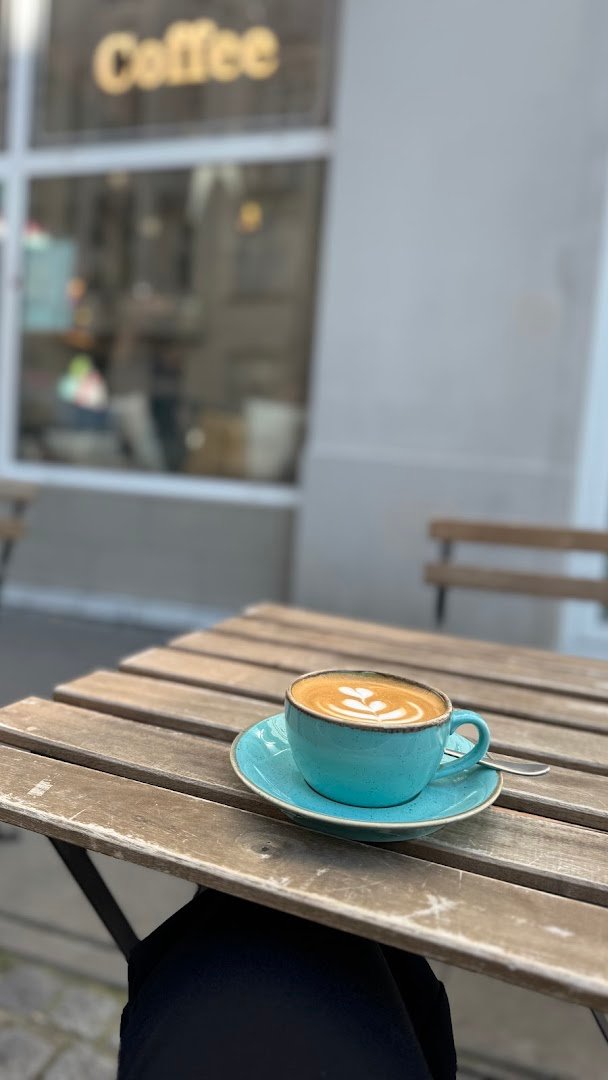 Coffee at Cafe Central, specialty coffee shop in Warsaw