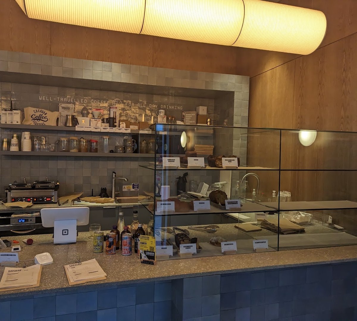 Caravan Coffee Roasters at Fora Euston Road specialty coffee shop in London - photo 7