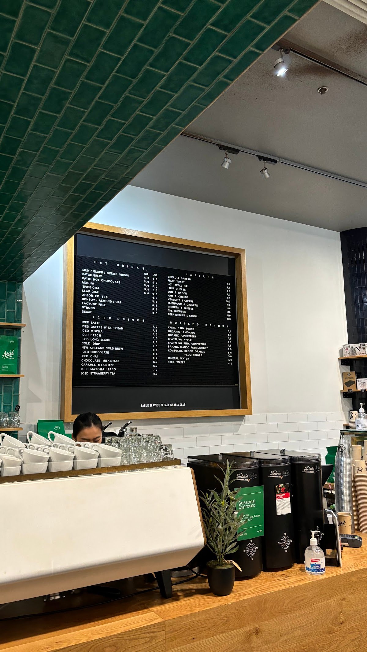 Axil Coffee Southern Cross Lane specialty coffee shop in Melbourne - photo 15