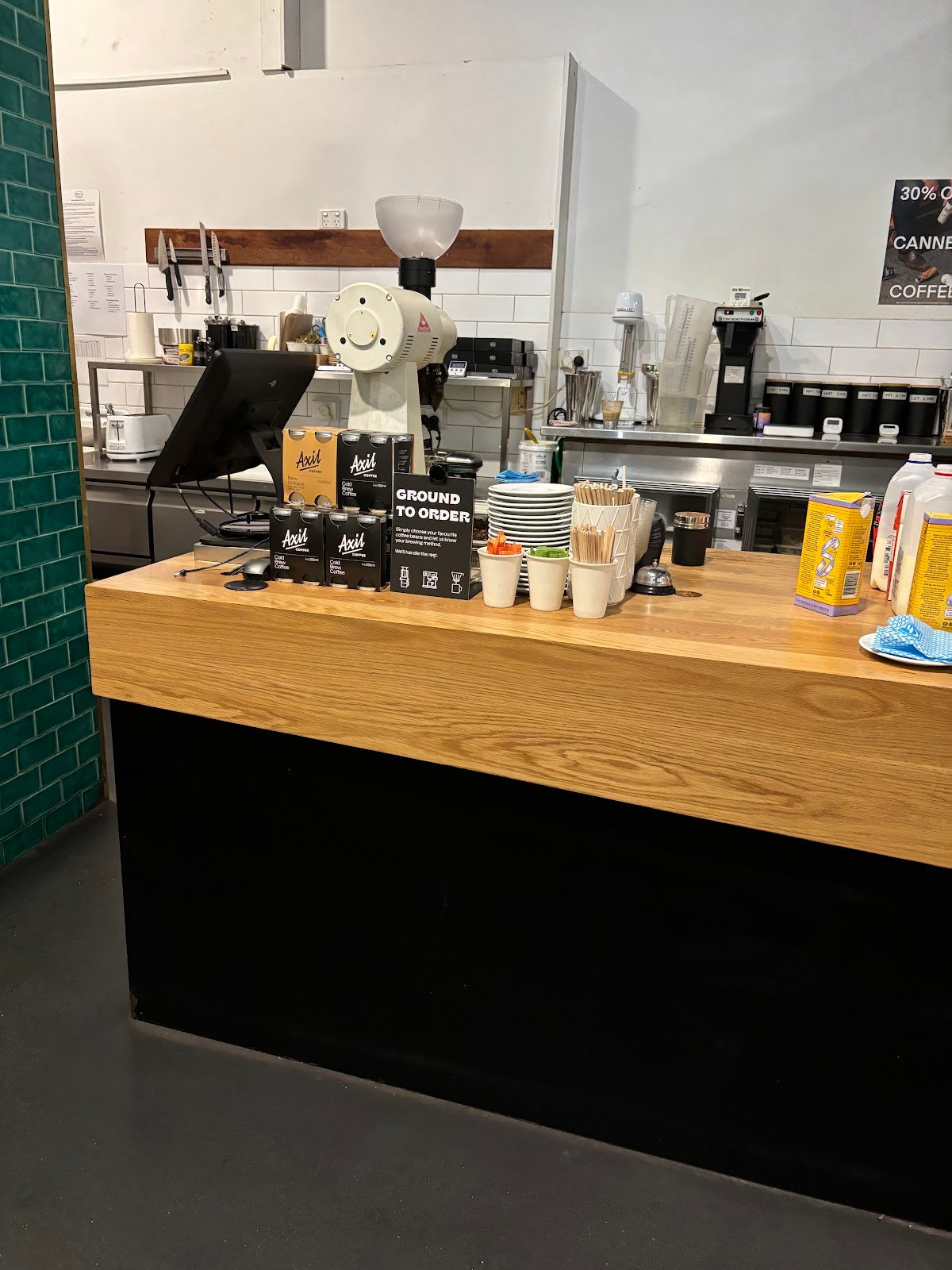 Axil Coffee Southern Cross Lane specialty coffee shop in Melbourne - photo 3