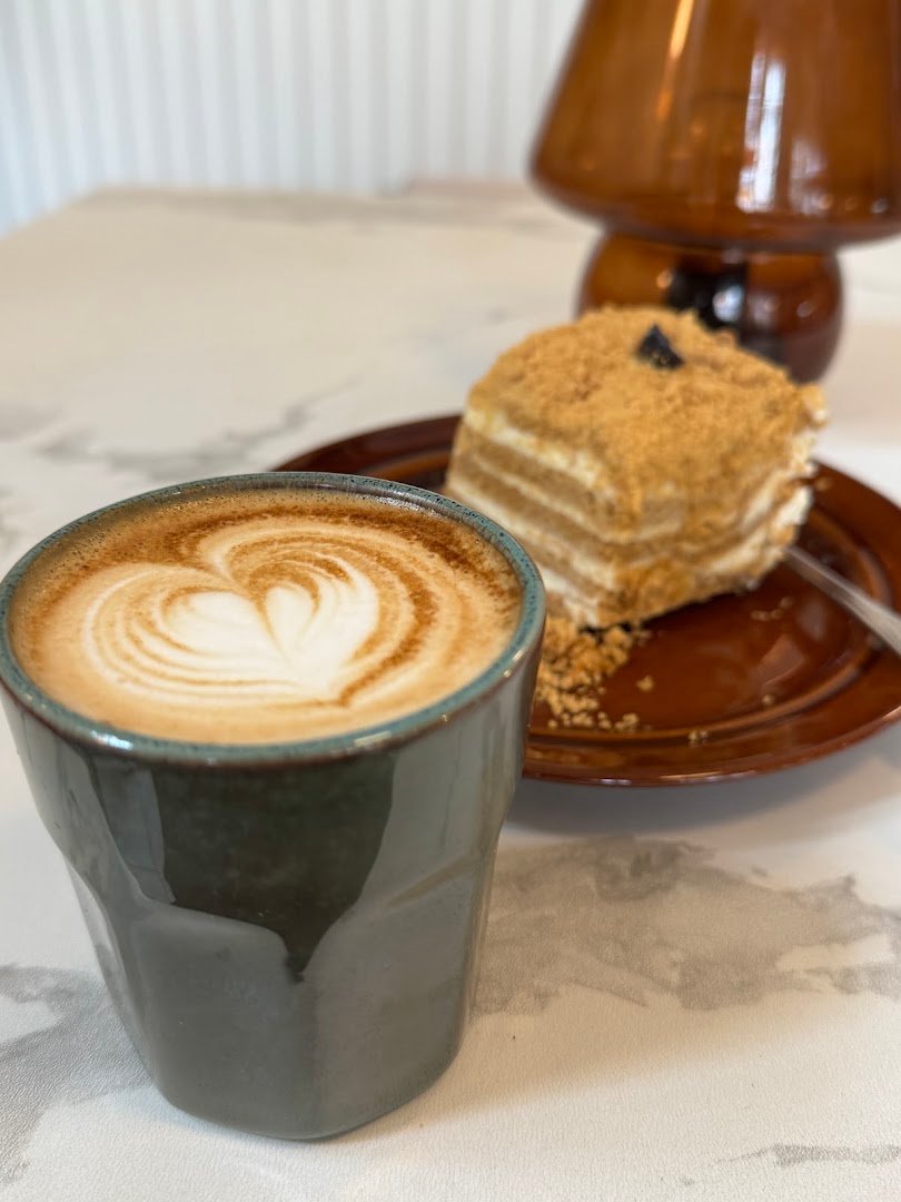 Coffee at Fortunata, specialty coffee shop in Warsaw