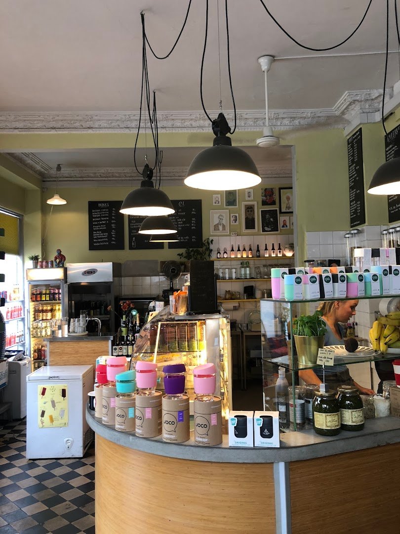 Interior of Liebling, specialty coffee shop in Oslo