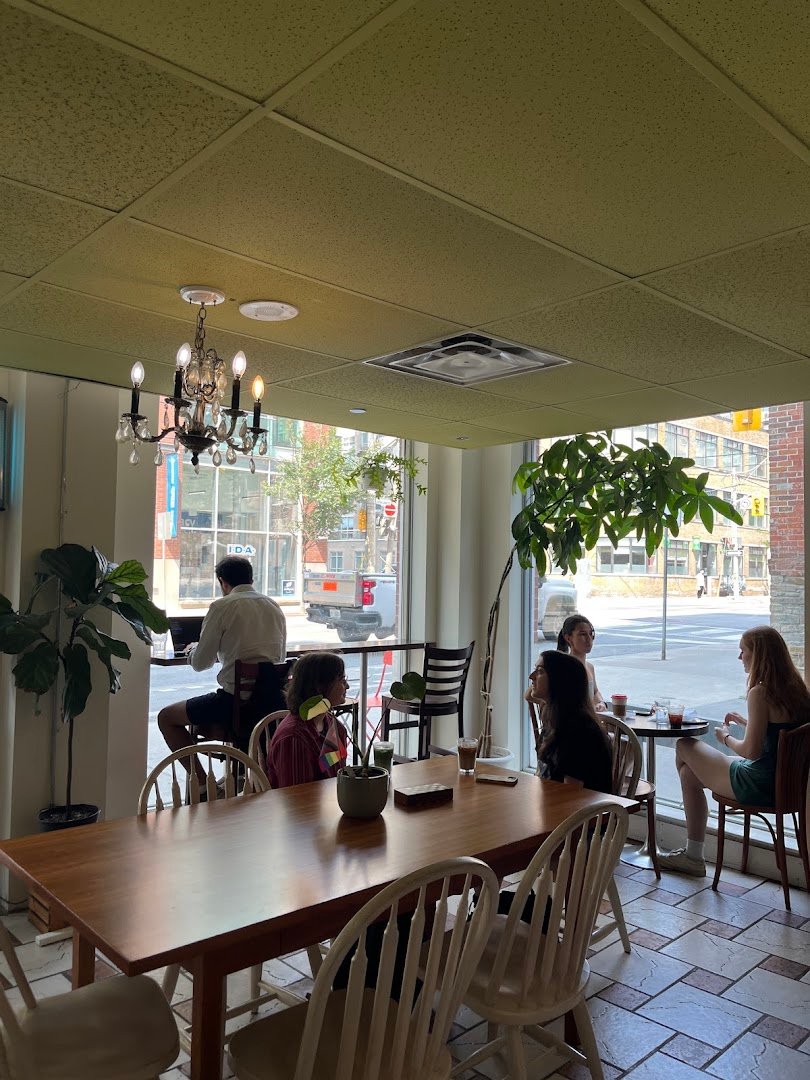 Interior of The Black Canary Espresso Bar (Sherbourne), specialty coffee shop in Toronto