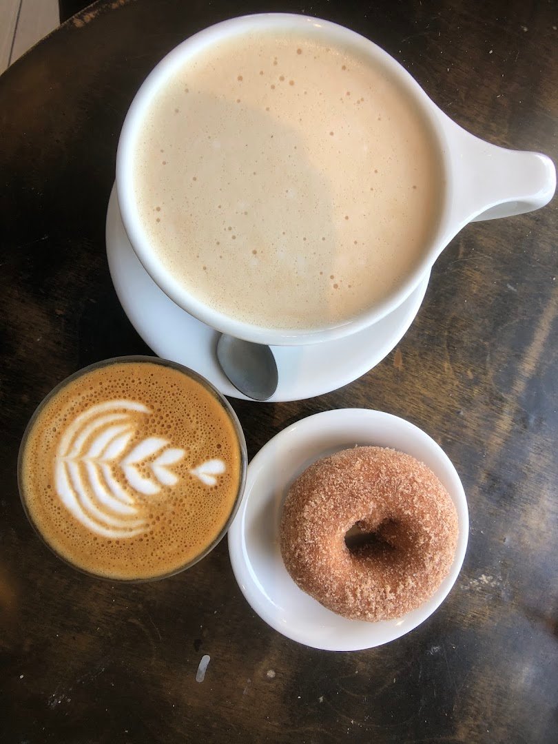 Coffee at Dark Horse Coffee Roasters, specialty coffee shop in San Diego