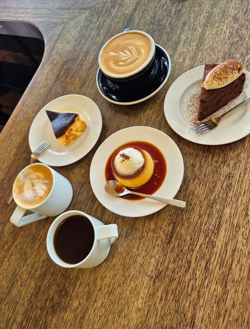 Coffee at Rec Coffee Shibuya East, specialty coffee shop in Tokyo