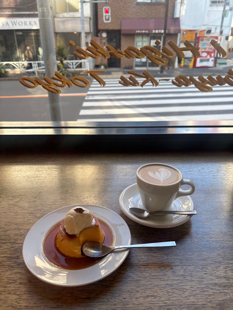 Coffee at Rec Coffee Shibuya East, specialty coffee shop in Tokyo