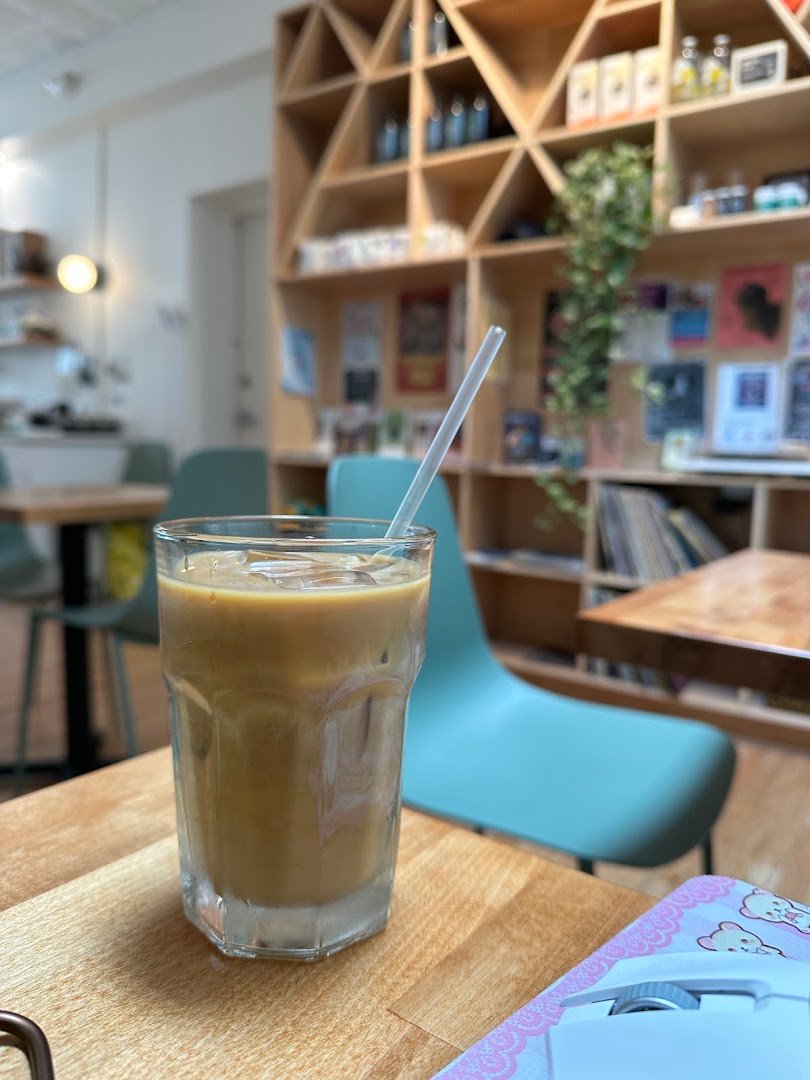 Coffee at Phoenix Coffee Company, specialty coffee shop in Cleveland