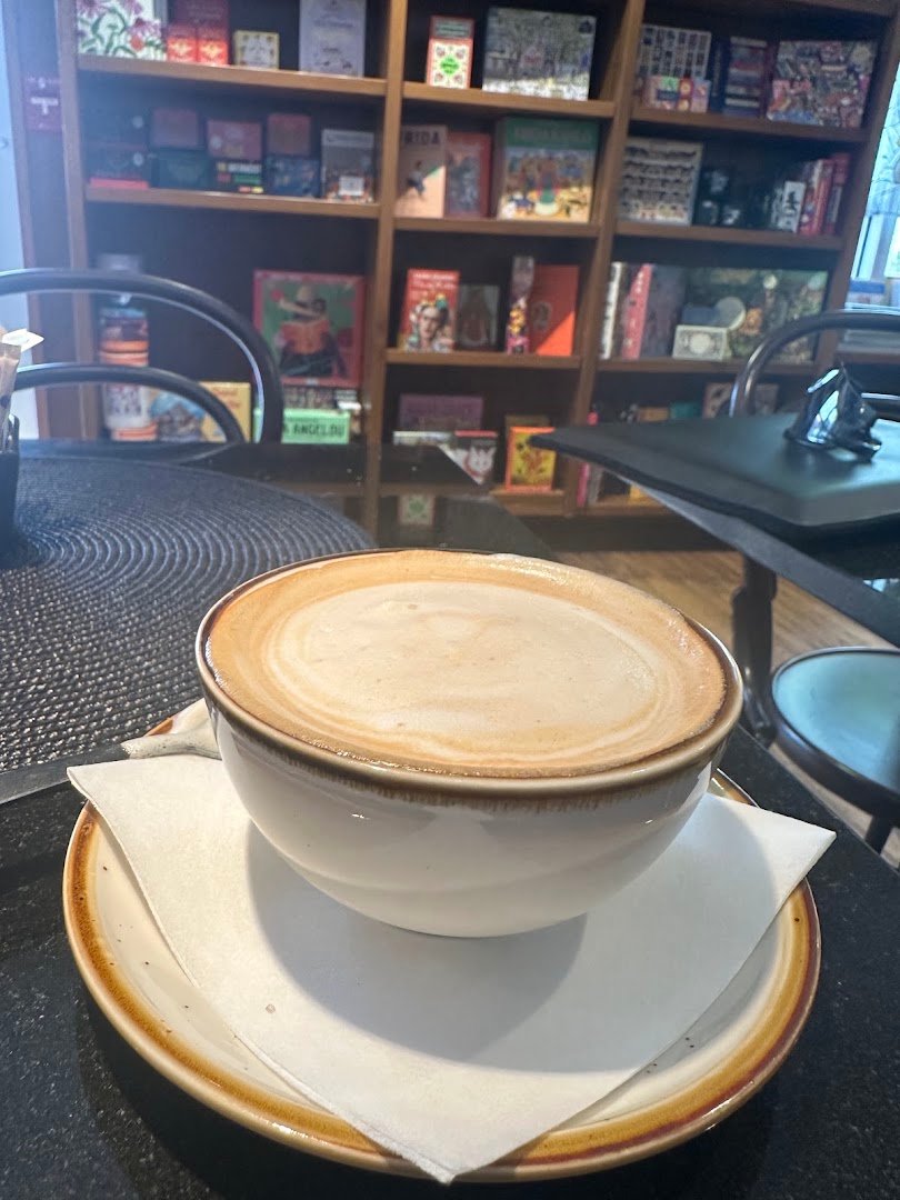 Coffee at The Café at Books & Books, specialty coffee shop in Miami