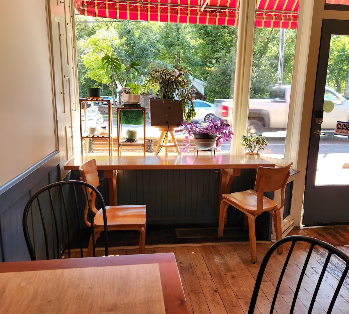 Interior of Gimme! Coffee - Trumansburg, specialty coffee shop in Ithaca