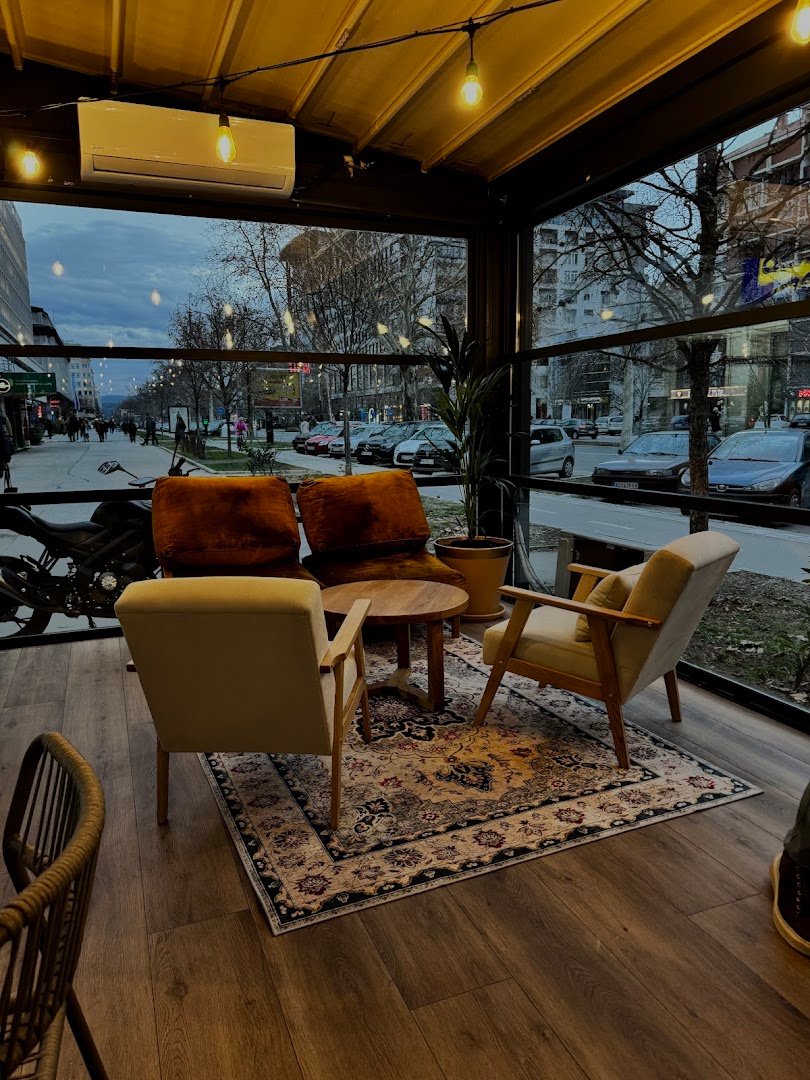 Interior of Kafeterija Bulevar - Novi Sad, specialty coffee shop in Novi Sad