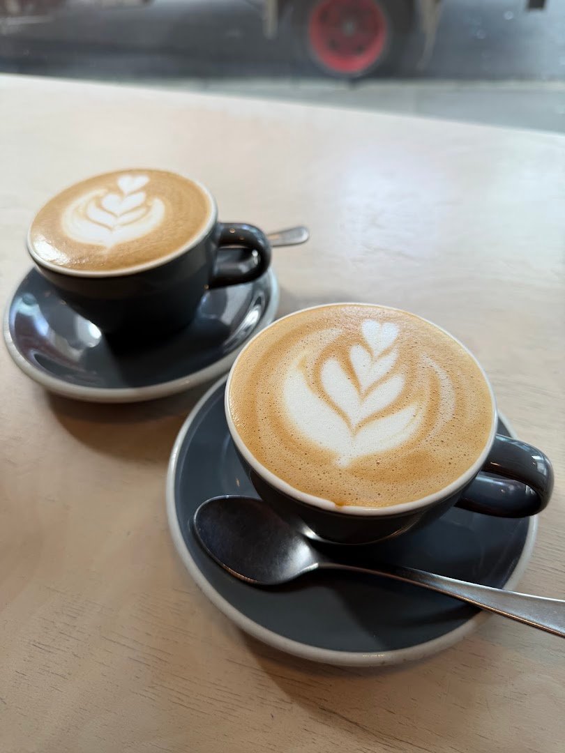 Coffee at Frank's Coffee & Eats, specialty coffee shop in Wellington