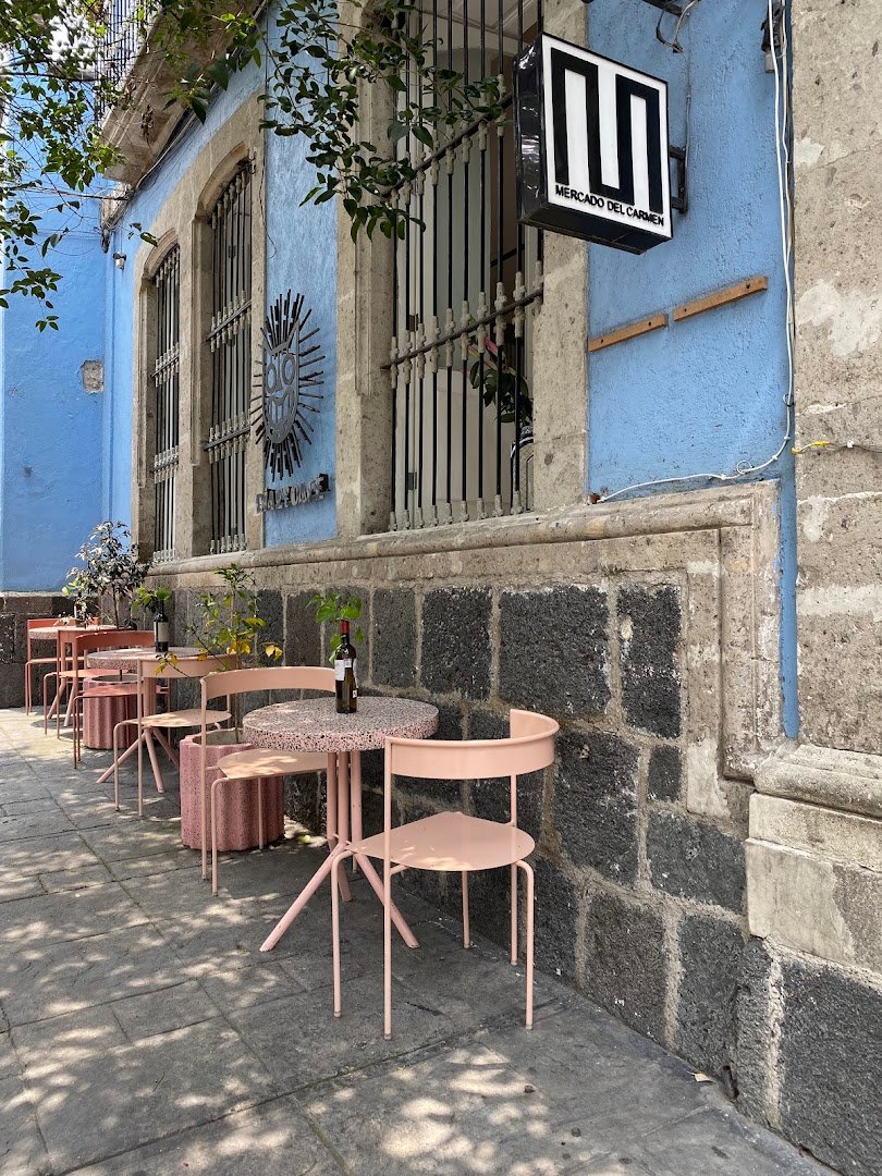 Storefront of Díaz de Café, specialty coffee shop in Mexico City