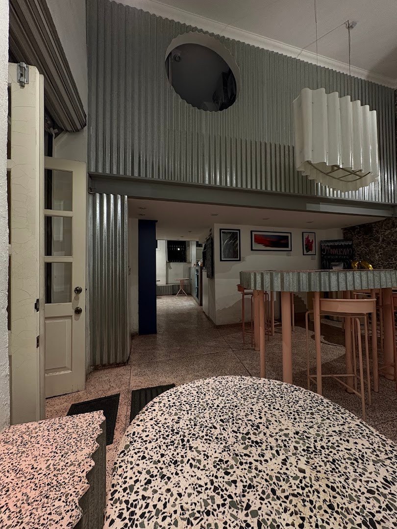 Interior of Díaz de Café, specialty coffee shop in Mexico City