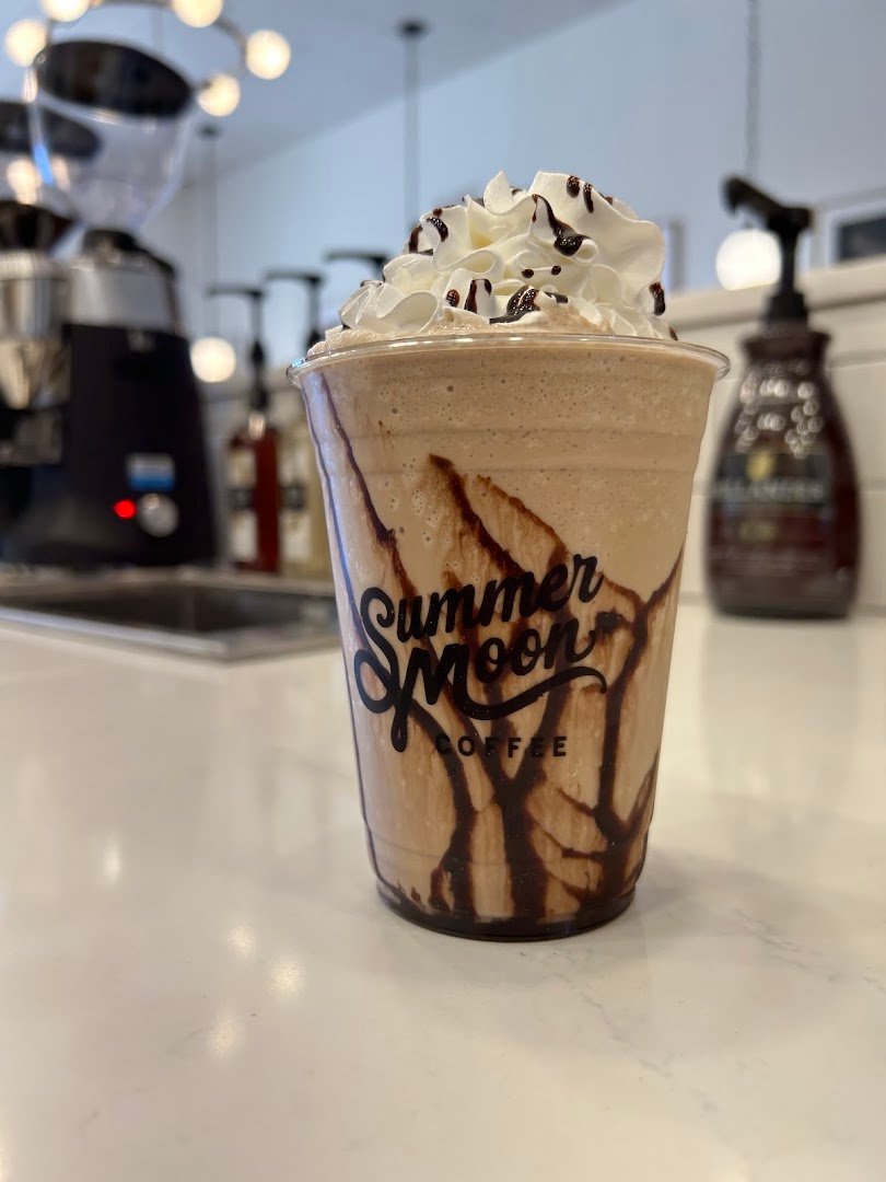 Coffee at Summer Moon Coffee, specialty coffee shop in Raleigh-Durham