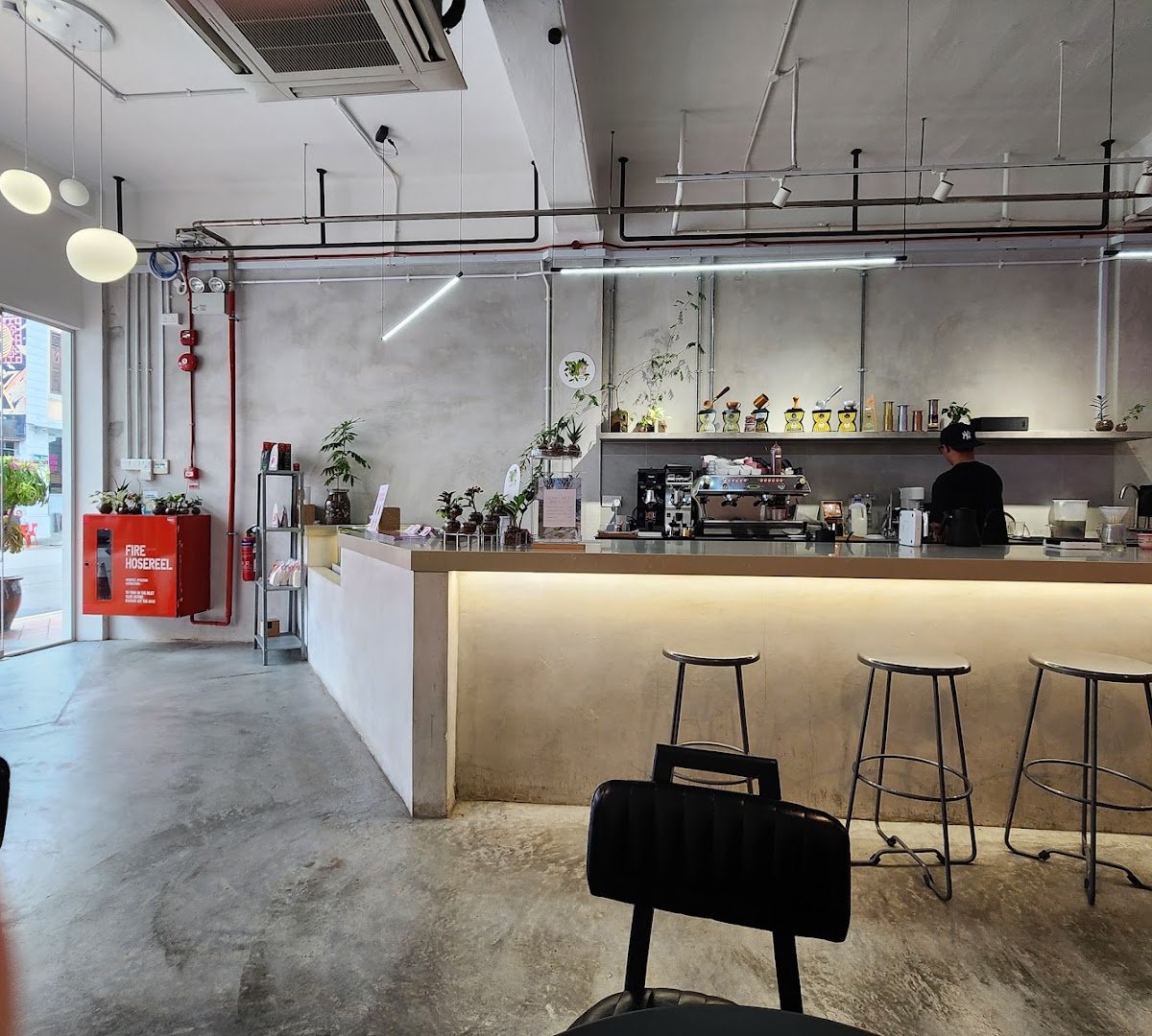 Interior of The Community Coffee - Hamilton, specialty coffee shop in Singapore