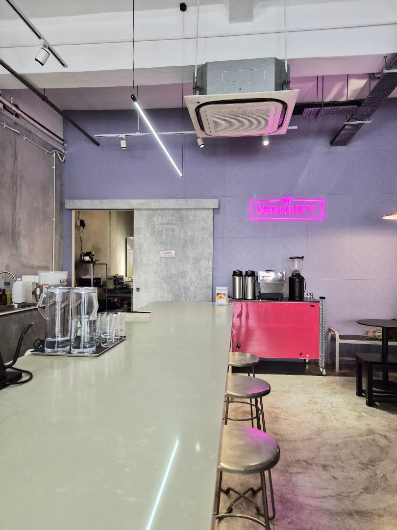 Interior of The Community Coffee - Hamilton, specialty coffee shop in Singapore