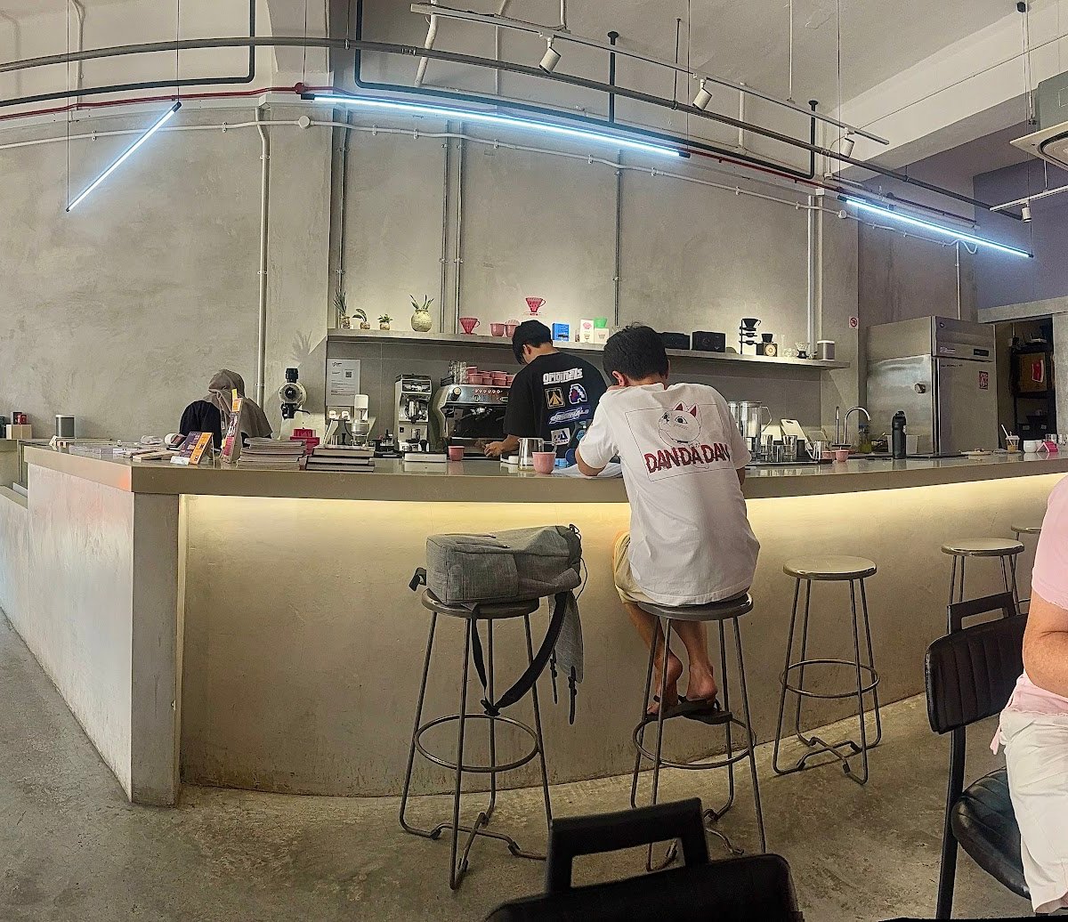 Interior of The Community Coffee - Hamilton, specialty coffee shop in Singapore