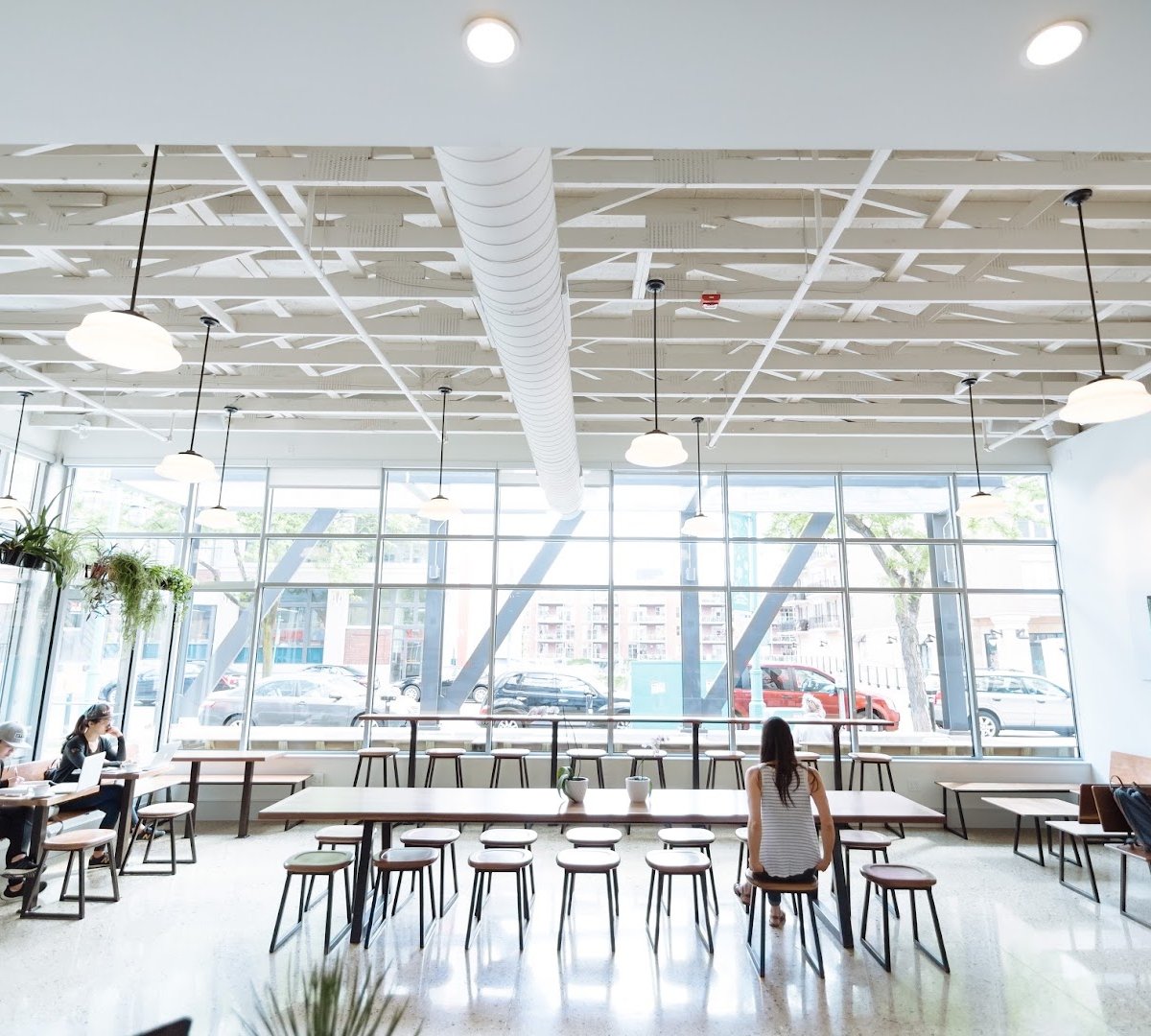Interior of Likewise Coffee - Milwaukee, specialty coffee shop in Milwaukee