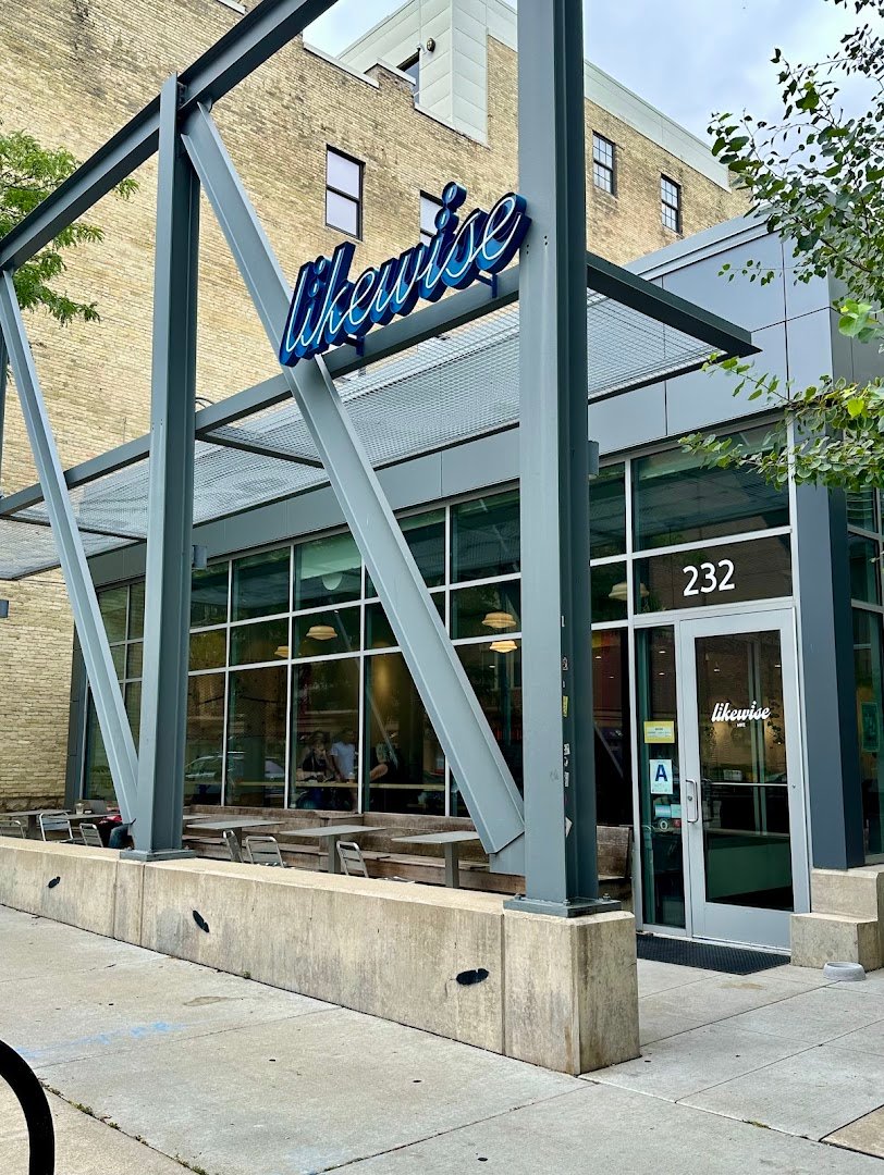Storefront of Likewise Coffee - Milwaukee, specialty coffee shop in Milwaukee