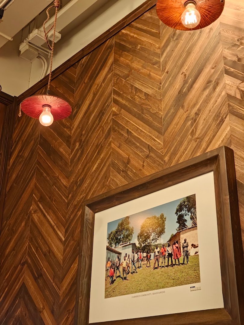 Interior of Knockbox Coffee Company, specialty coffee shop in Hong Kong