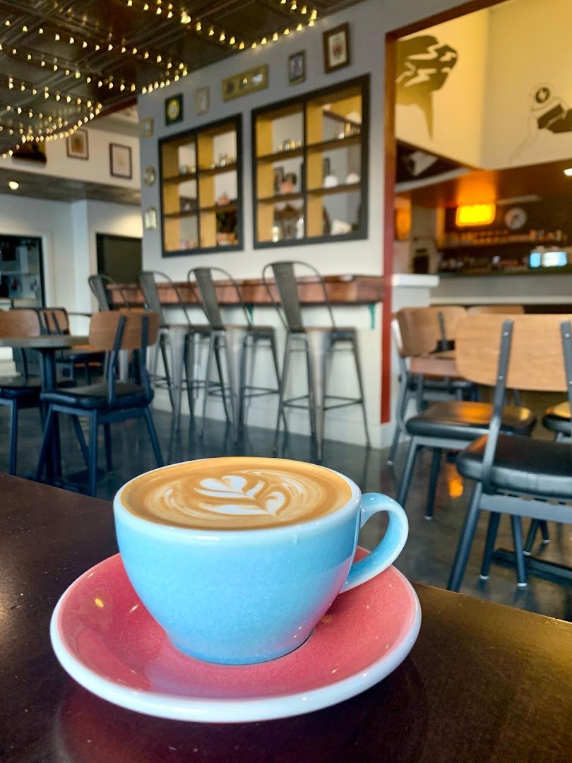 Coffee at San Antonio Gold, specialty coffee shop in San Antonio