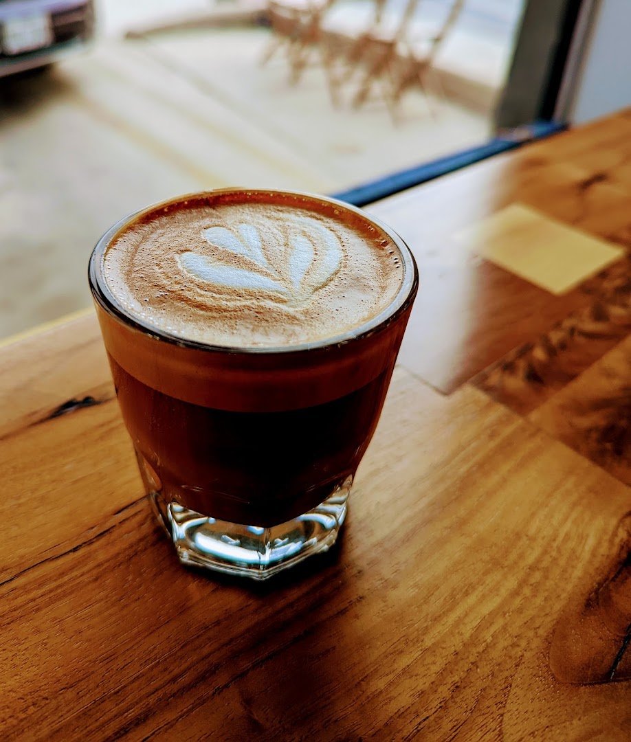 Coffee at San Antonio Gold, specialty coffee shop in San Antonio