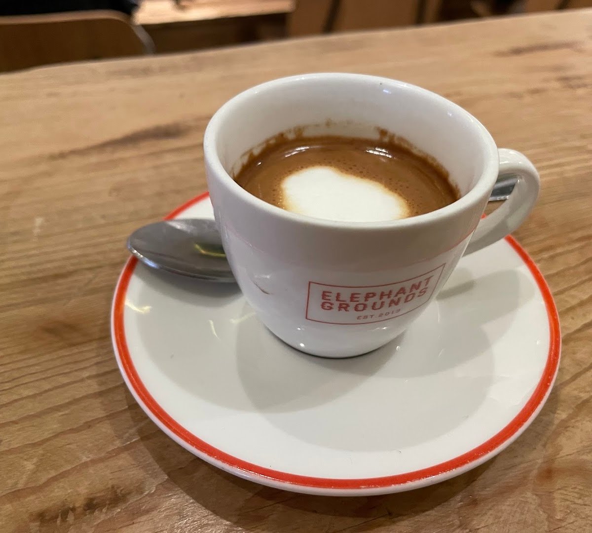 Coffee at Elephant Grounds, specialty coffee shop in Hong Kong