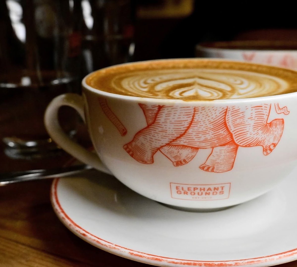 Coffee at Elephant Grounds, specialty coffee shop in Hong Kong