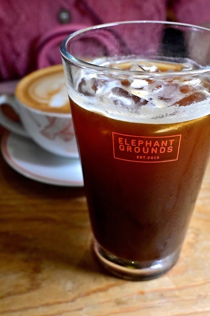 Coffee at Elephant Grounds, specialty coffee shop in Hong Kong