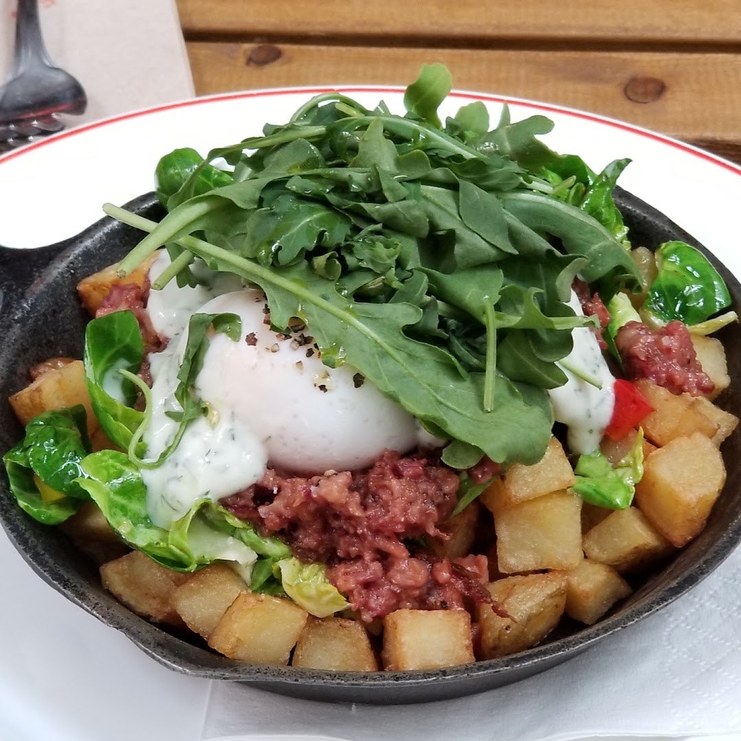 Food at Elephant Grounds, specialty coffee shop in Hong Kong
