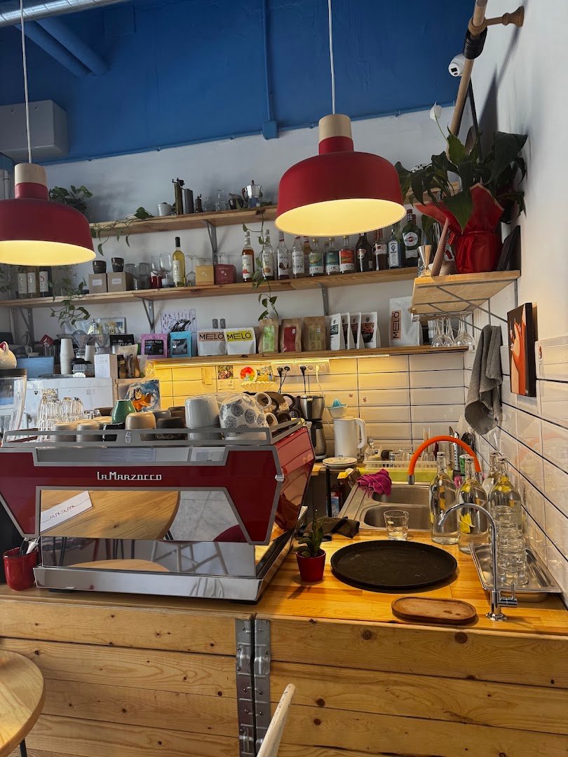 Interior of Pendžer Specialty Coffee Shop Bar, specialty coffee shop in Novi Sad