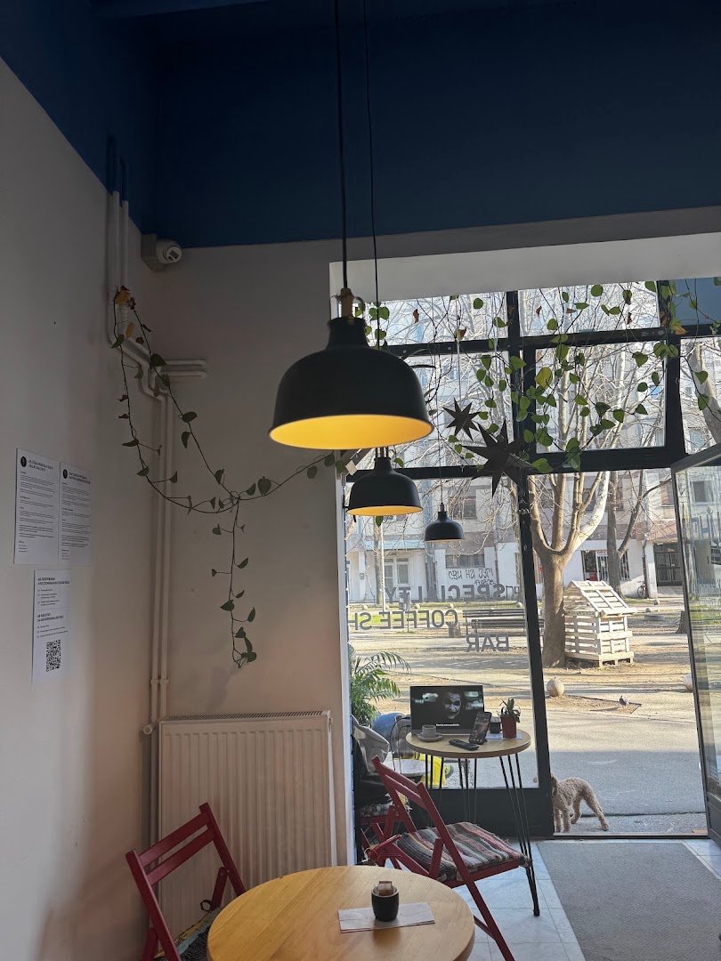 Interior of Pendžer Specialty Coffee Shop Bar, specialty coffee shop in Novi Sad